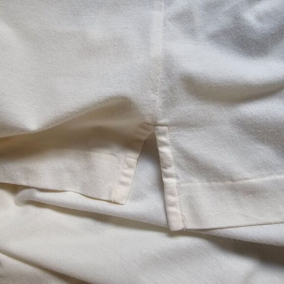 Pro Celebrity Mens Polo Golf Shirt in a Creamy White Cotton Blend sz XL Like New - Picture 4 of 5